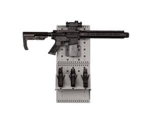 Wall mount gun racks