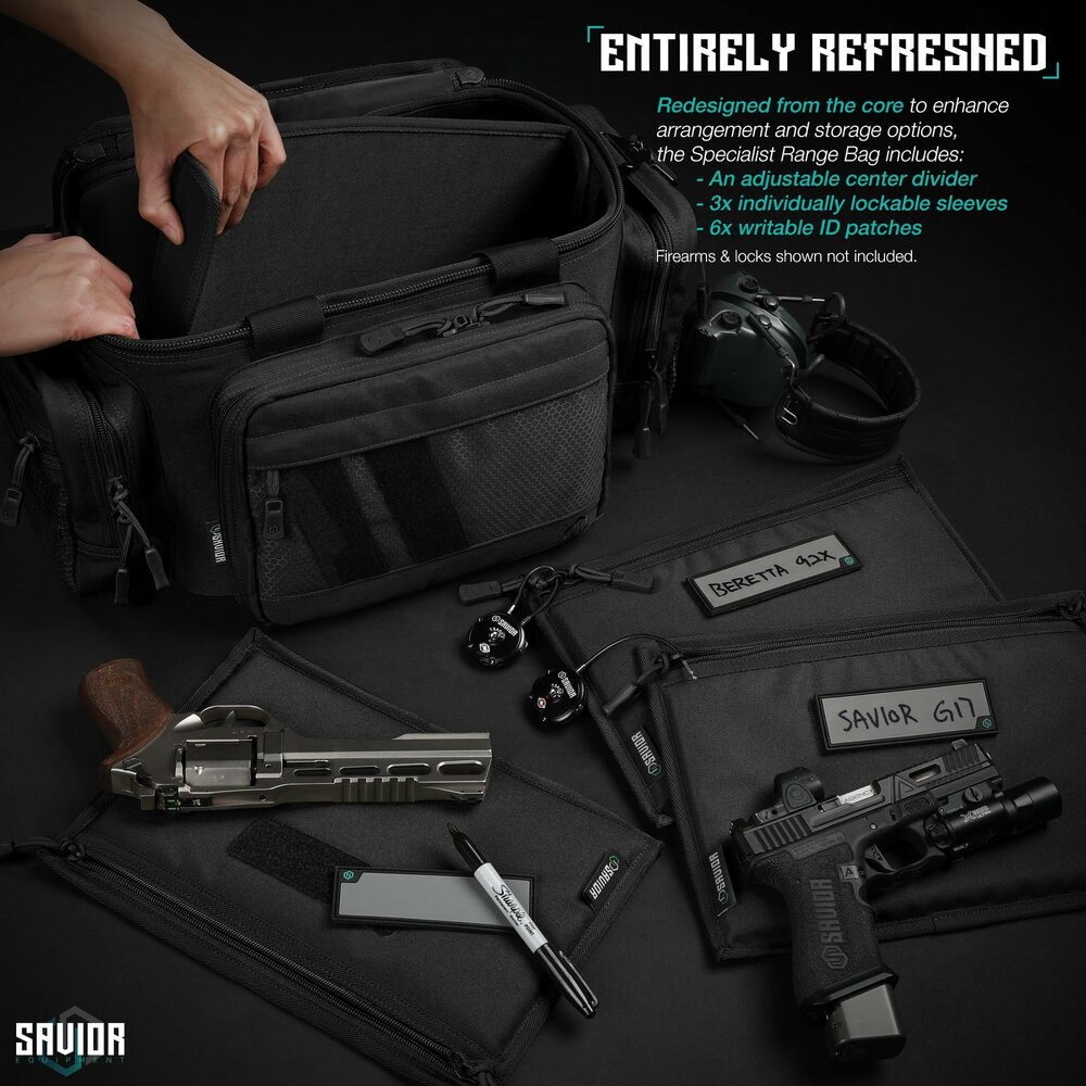 Savior Specialist Range bag - color black