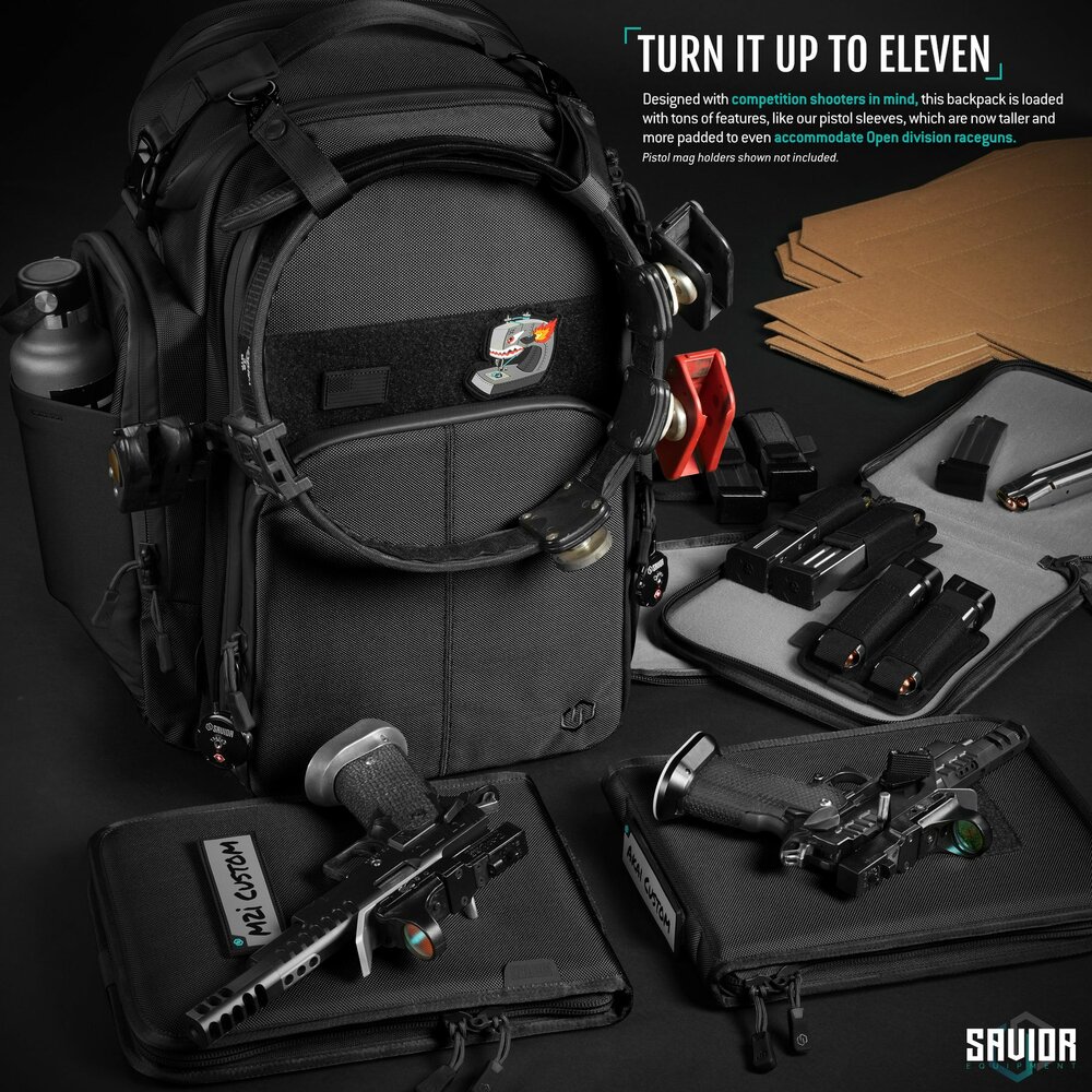 Savior PRO S.E.M.A - Competition Backpack - color black