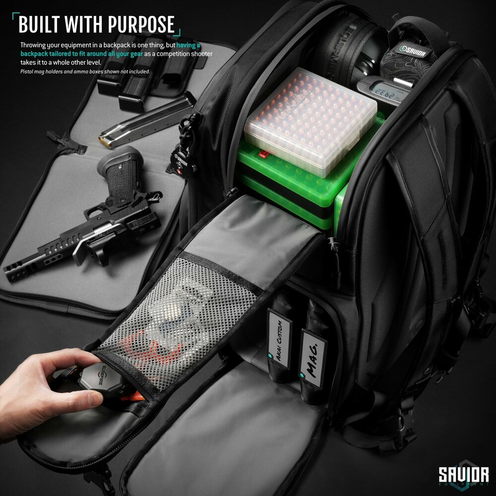 Savior PRO S.E.M.A - Competition Backpack - color black