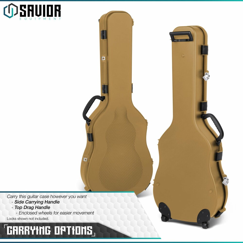 Savior Ultimate Guitar Case - Single rifle case - color tan