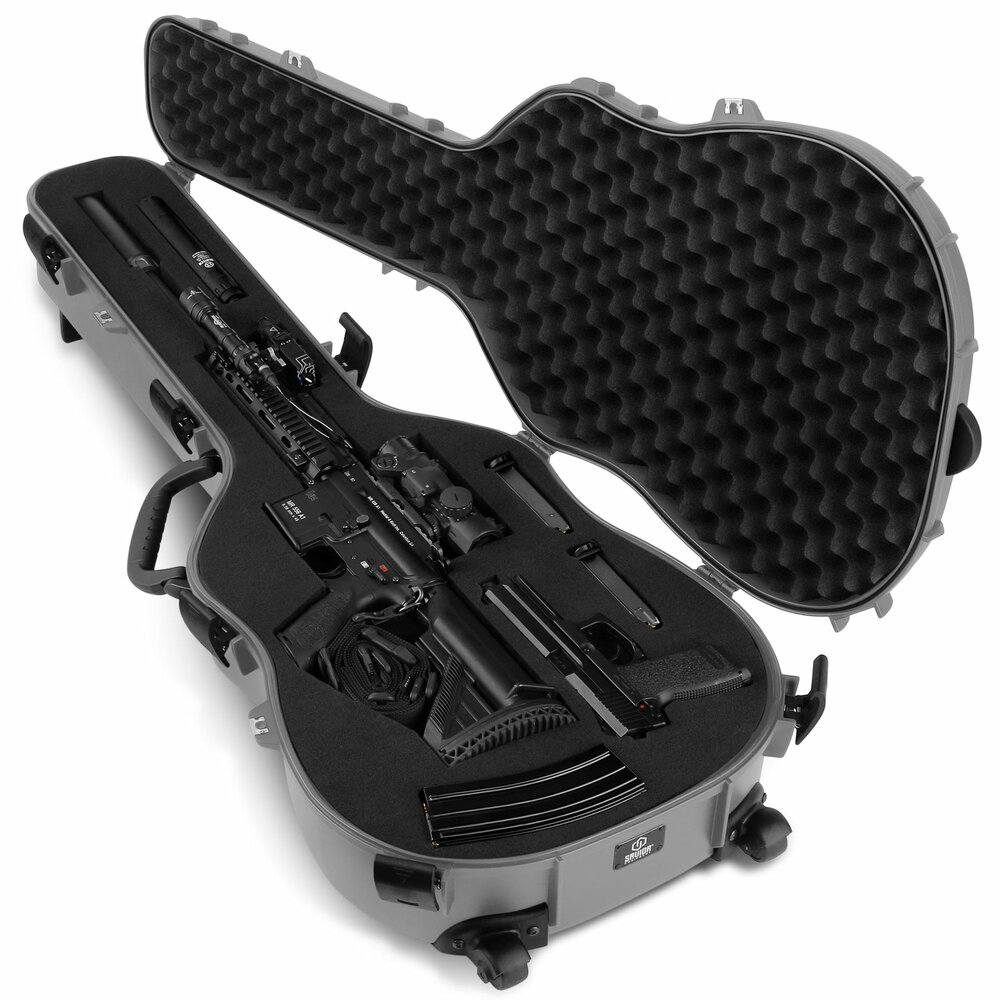 Savior Ultimate Guitar Case - Single rifle case - color grey
