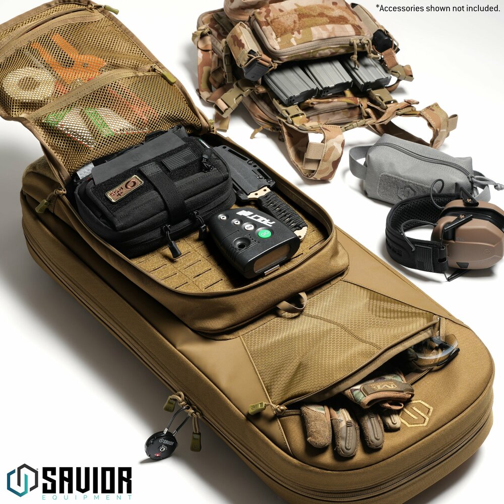 Savior Specialist Covert 30&quot; Single rifle case - color tan