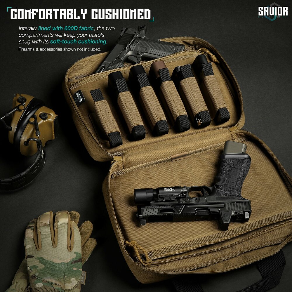 Savior Specialist Pistol case - color tan