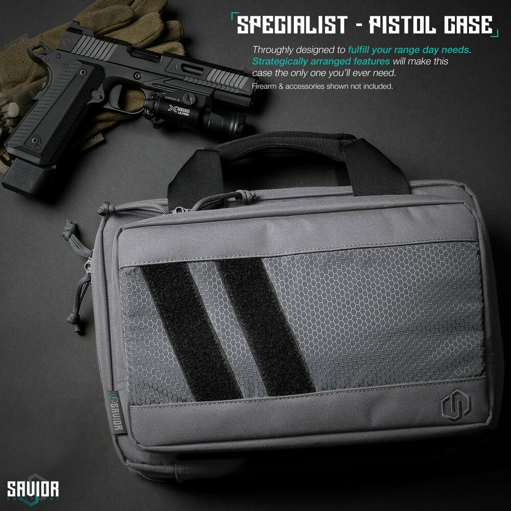 Savior Specialist Pistol case - color grey
