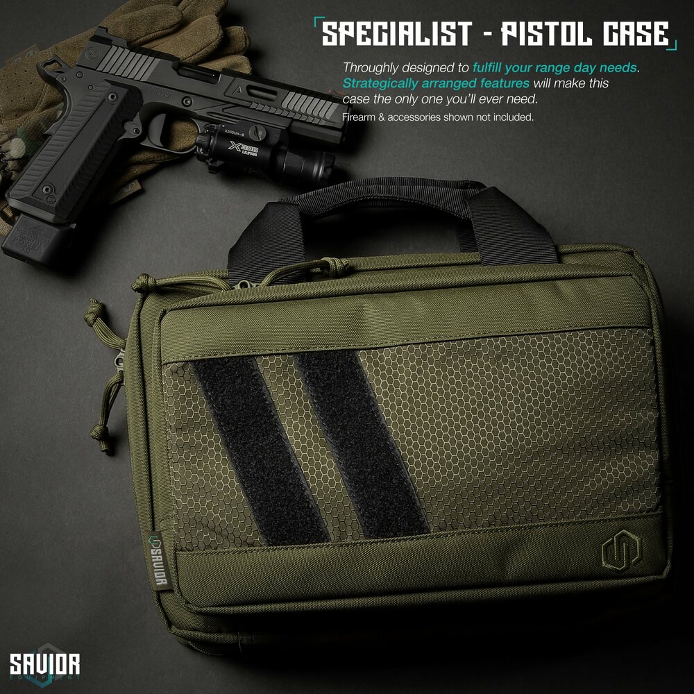 Savior Specialist Pistol case - color green