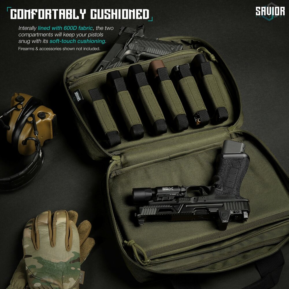 Savior Specialist Pistol case - color green