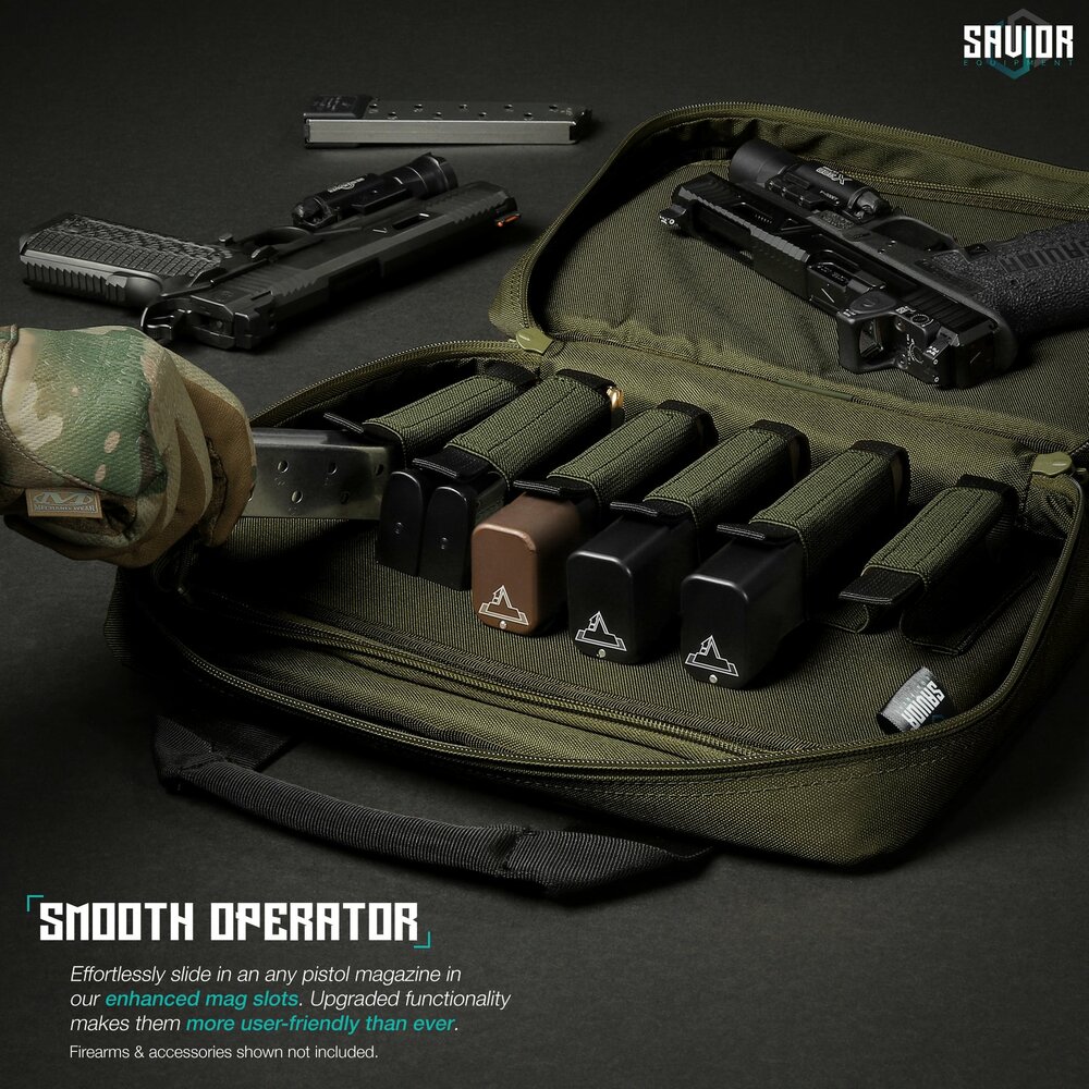 Savior Specialist Pistol case - color green