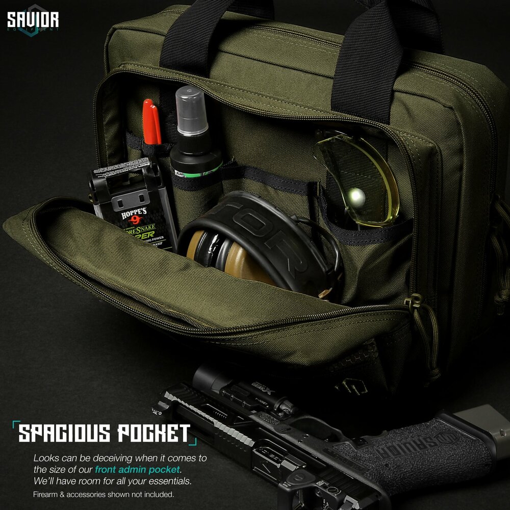 Savior Specialist Pistol case - color green
