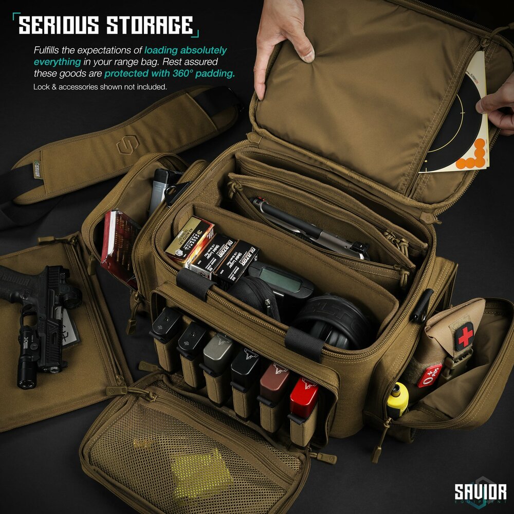 Savior Specialist Range bag - color tan