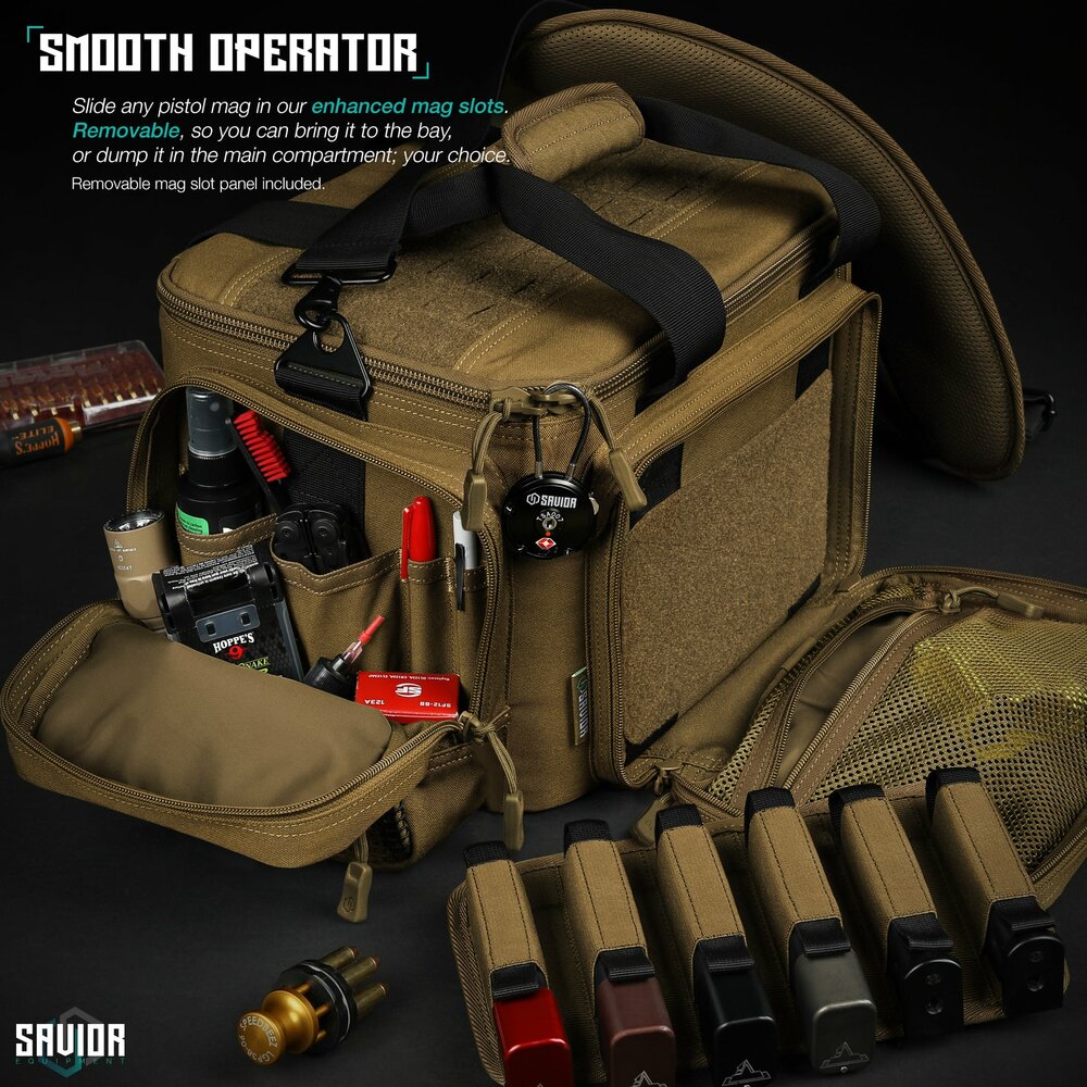 Savior Specialist Range bag - color tan