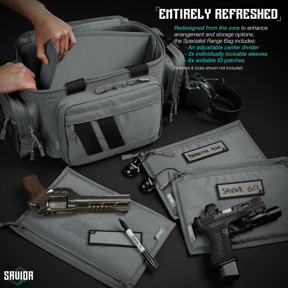 Savior Specialist Range bag - color grey