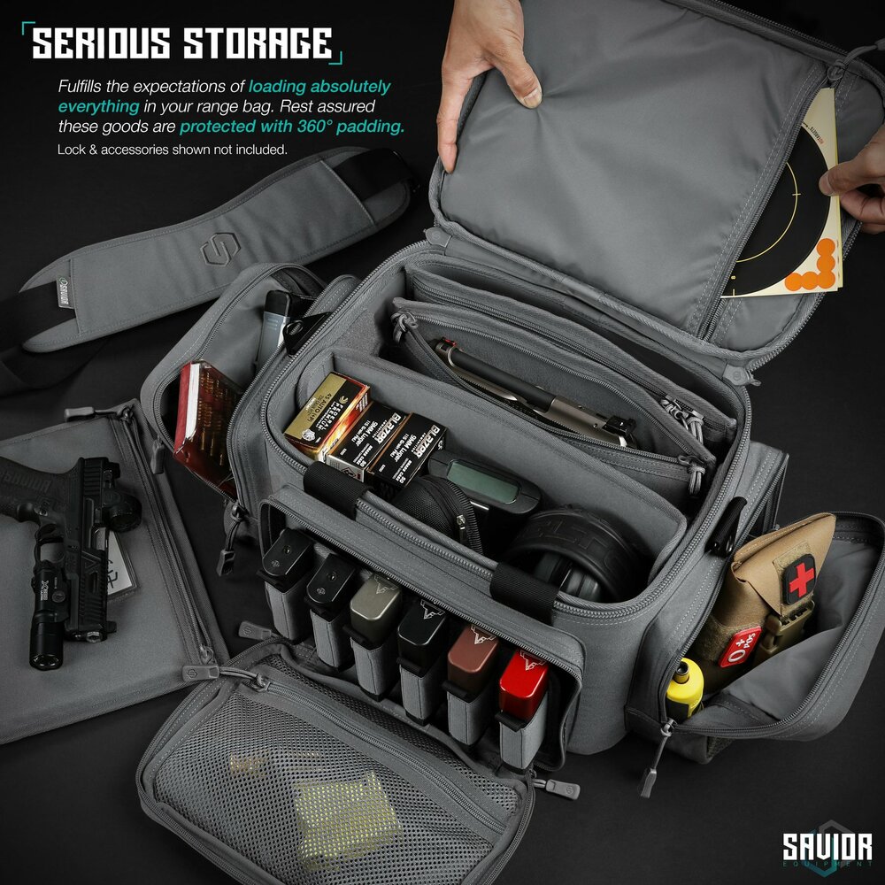 Savior Specialist Range bag - color grey