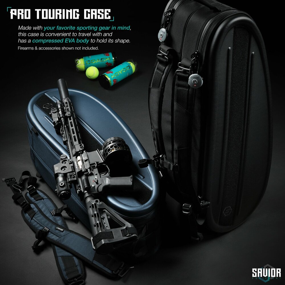 Savior Pro Touring 30&quot; Tennis Case- color black