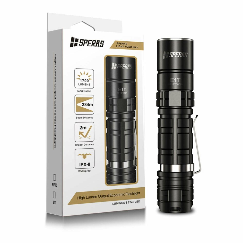 Speras E1T Black