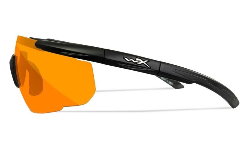 Wiley X WX Saber Advanced Matte Black &mdash; Grey/Clear/Rust