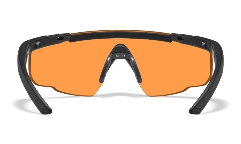 Wiley X WX Saber Advanced Matte Black &mdash; Grey/Clear/Rust