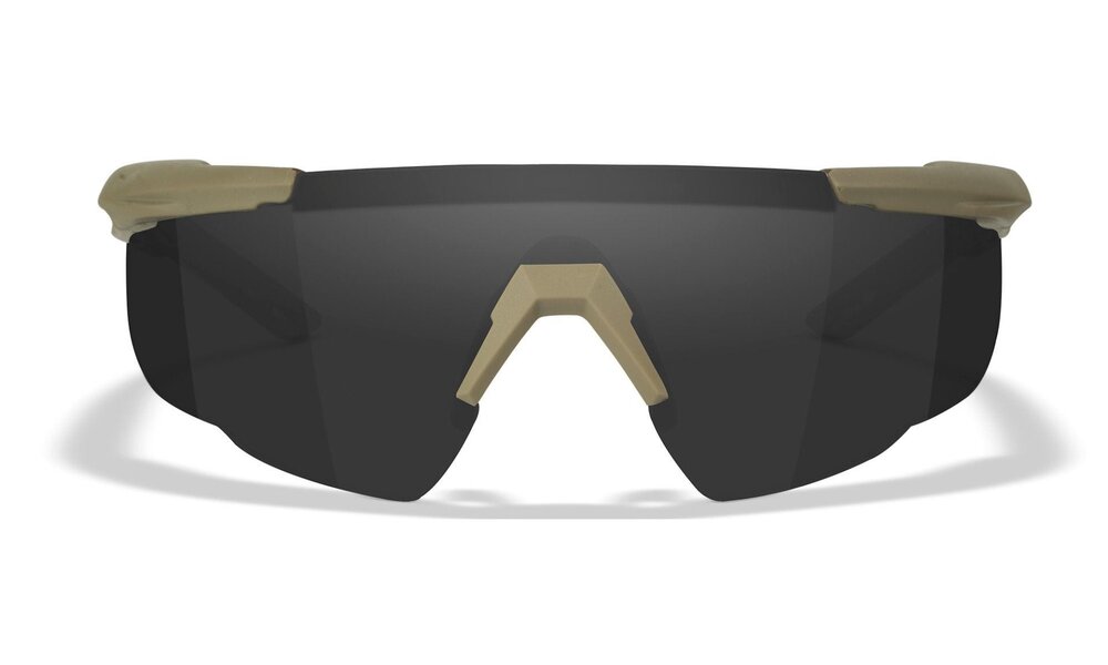Wiley X WX Saber Advanced Matte Tan &mdash; Grey/Clear/Rust