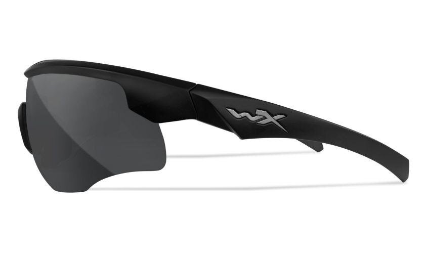 Wiley X WX Rogue Comm Matte Black &mdash; Grey/Clear/Light Rust