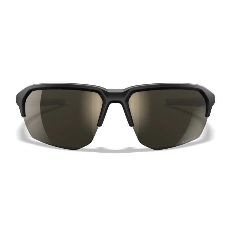 Wiley X WX JAKL Matte Black &amp; Tan &mdash; CAPTIVATE&trade; Tungsten Mirror