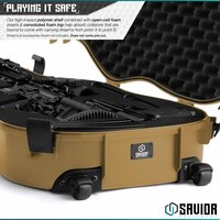 Savior Ultimate Guitar Case - Single rifle case - color tan