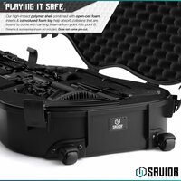 Savior Ultimate Guitar Case - Single rifle case - color black