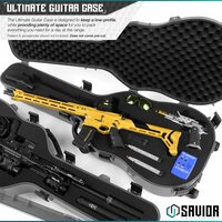 Savior Ultimate Guitar Case - Single rifle case - color grey