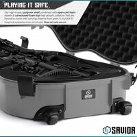 Savior Ultimate Guitar Case - Single rifle case - color grey