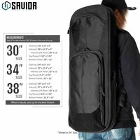 Savior Specialist Covert 38&quot; Single rifle case - color black