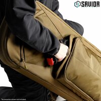 Savior Specialist Covert 34&quot; Single rifle case - color tan