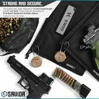 Savior 3-Digit Cable Lock- color tan