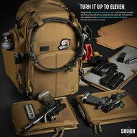 Savior PRO S.E.M.A - Competition Backpack - color tan