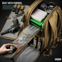Savior PRO S.E.M.A - Competition Backpack - color tan