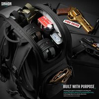 Savior Compact S.E.M.A - Pistol Backpack - color black