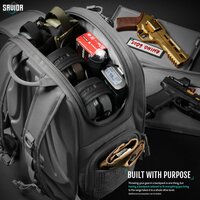 Savior Compact S.E.M.A - Pistol Backpack - color grey