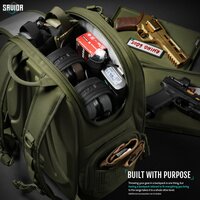Savior Compact S.E.M.A - Pistol Backpack - color green