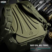 Savior Compact S.E.M.A - Pistol Backpack - color green