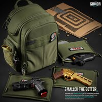 Savior Compact S.E.M.A - Pistol Backpack - color green