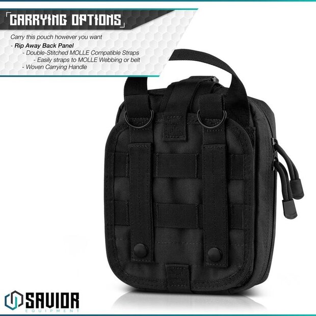 Savior IFAK pouch - color black