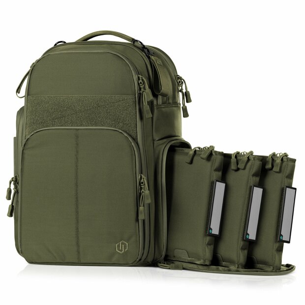 Savior PRO S.E.M.A - Competition Backpack - color green