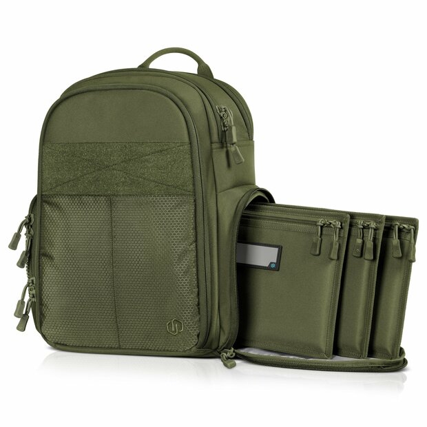 Savior Compact S.E.M.A - Pistol Backpack - color green