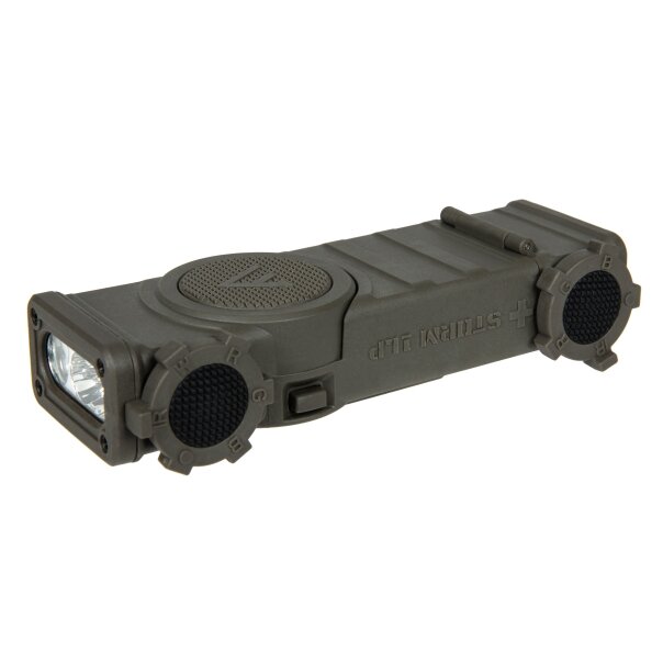 Mactronic STORM 1LP low profile helmet-mounted lightning system